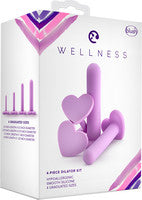 blush סט מרחיבי נרתיק סיליקון WELLNESS